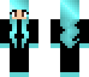 blue ninja girl