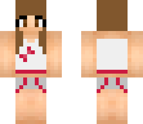 pretty girl in singlet