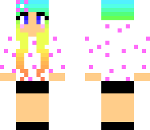 rainbow girl