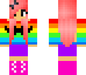mustache rainbow
