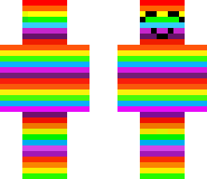 rainbow girl