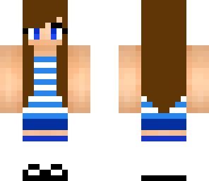 girl in blue