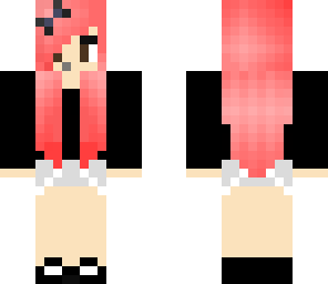 pink hair girl