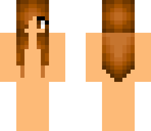a brown hair girl  base