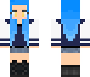 blue girl highschool