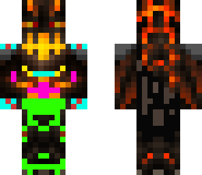multi-coloured lavadude