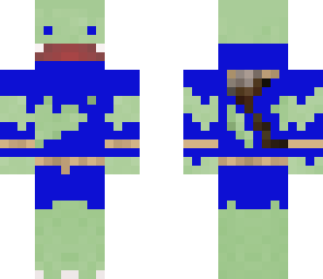 ungespielt in blau