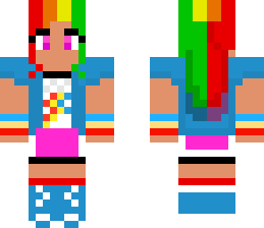rainbow dash human