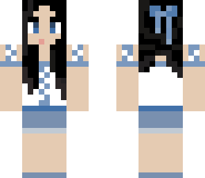 blue girl