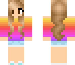 rainbow girl
