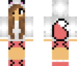 pink fox girl