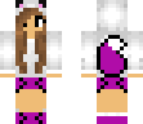 purple fox girl