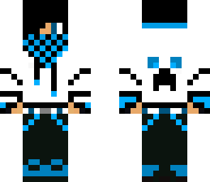 dubstep kid blue black