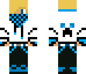 dubstep kid blue blonde