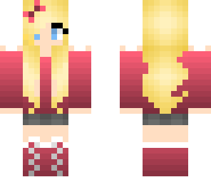 red cute girl please vote
