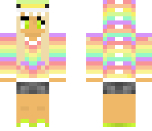 rainbow dino monster