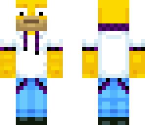 homer in purple