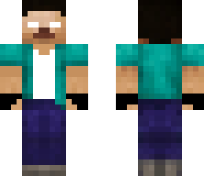 white t shirt herobrine