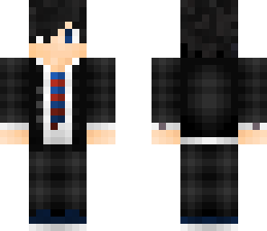 emo in cool suit