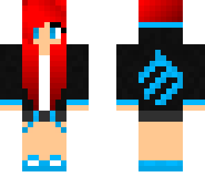 red-headed hoodie girl