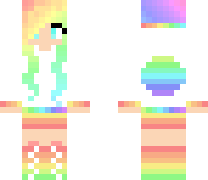 fixed rainbow girl