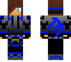 cool blue teen