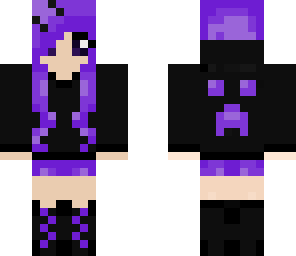 purple creeper girl