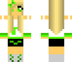 new blond haried cute music girl