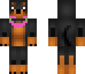 girl doberman