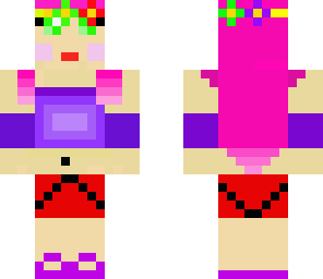 flower croen girl
