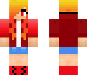 fixed flaming girl