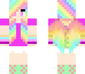 rainbow girl