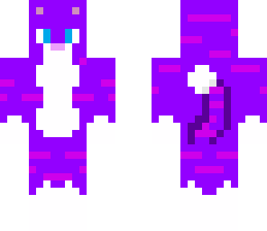 purple kitten