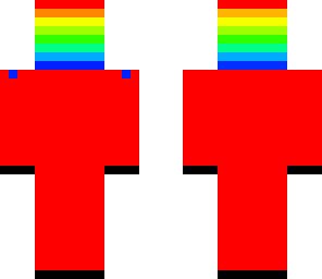 rainbow head