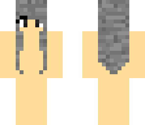 stone hair girl base