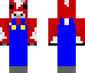 mooshroom in overalls