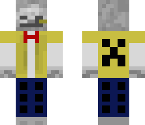 skeleton gamer guy