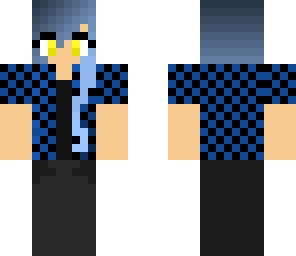 blue girl