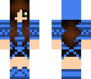 dark blue girl