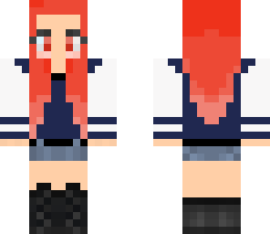 red girl highschool