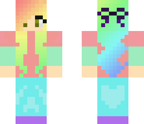 cute rainbow girl