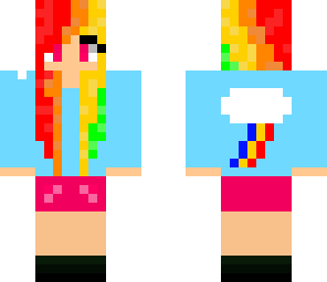 rainbow dash girl