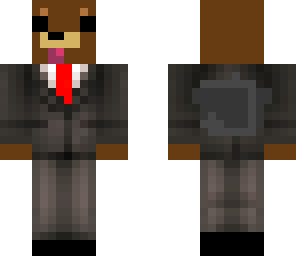 bear in a suit