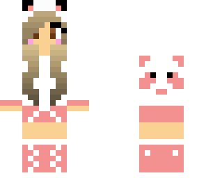 cute panda girl