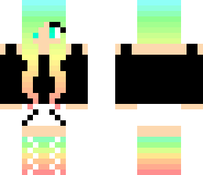 rainbow girl