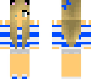 blue girl