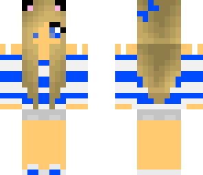 another blue girl