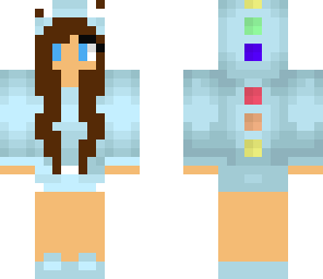brunet dino girl