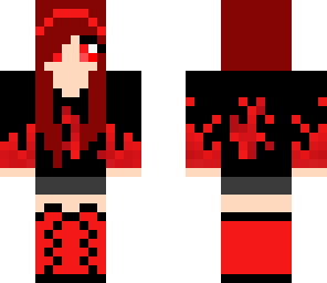 red vampire girl