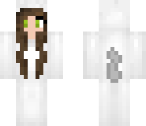 white cat suit
